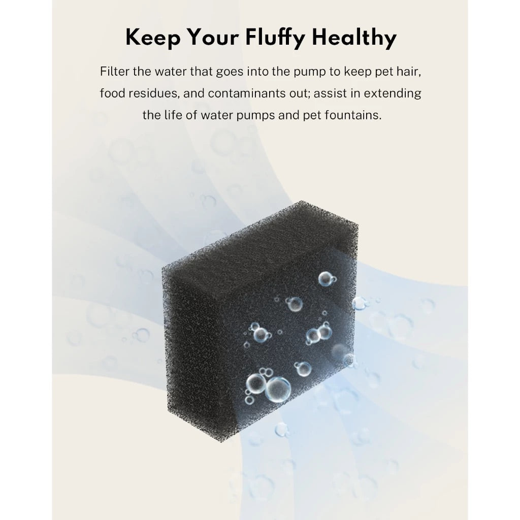Sponge replacement for Pet Fountain