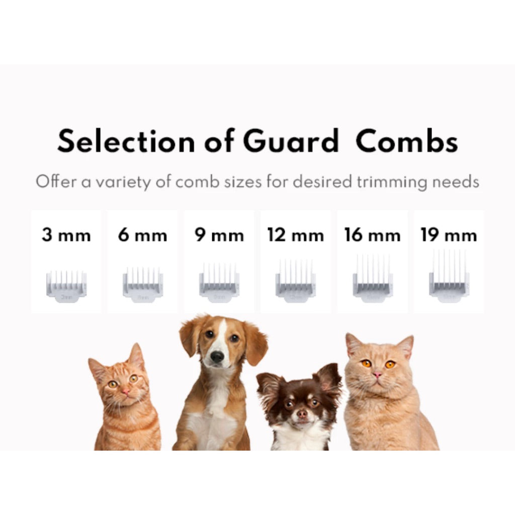 Pet Grooming Kit and Hair Vacuum 6 In 1 HC15