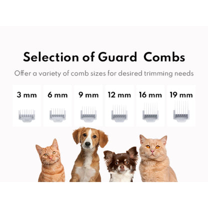 Pet Grooming Kit and Hair Vacuum 6 In 1 HC15