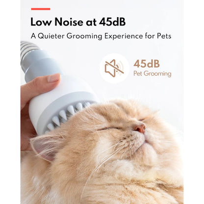 Pet Grooming Kit and Hair Vacuum 6 In 1 HC15