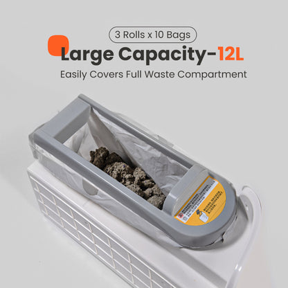 Waste Bag and Litter Bag for Cat Litter Box
