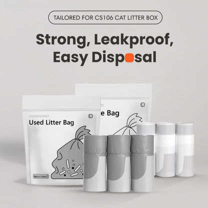 Waste Bag and Litter Bag for Cat Litter Box